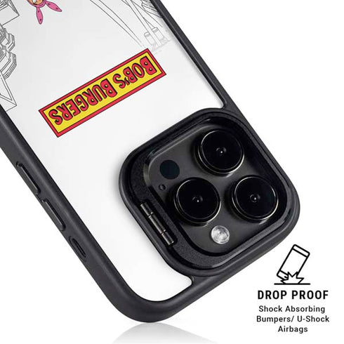 Bobs Burgers Bike Squad iPhone 15 Pro Kickstand Case